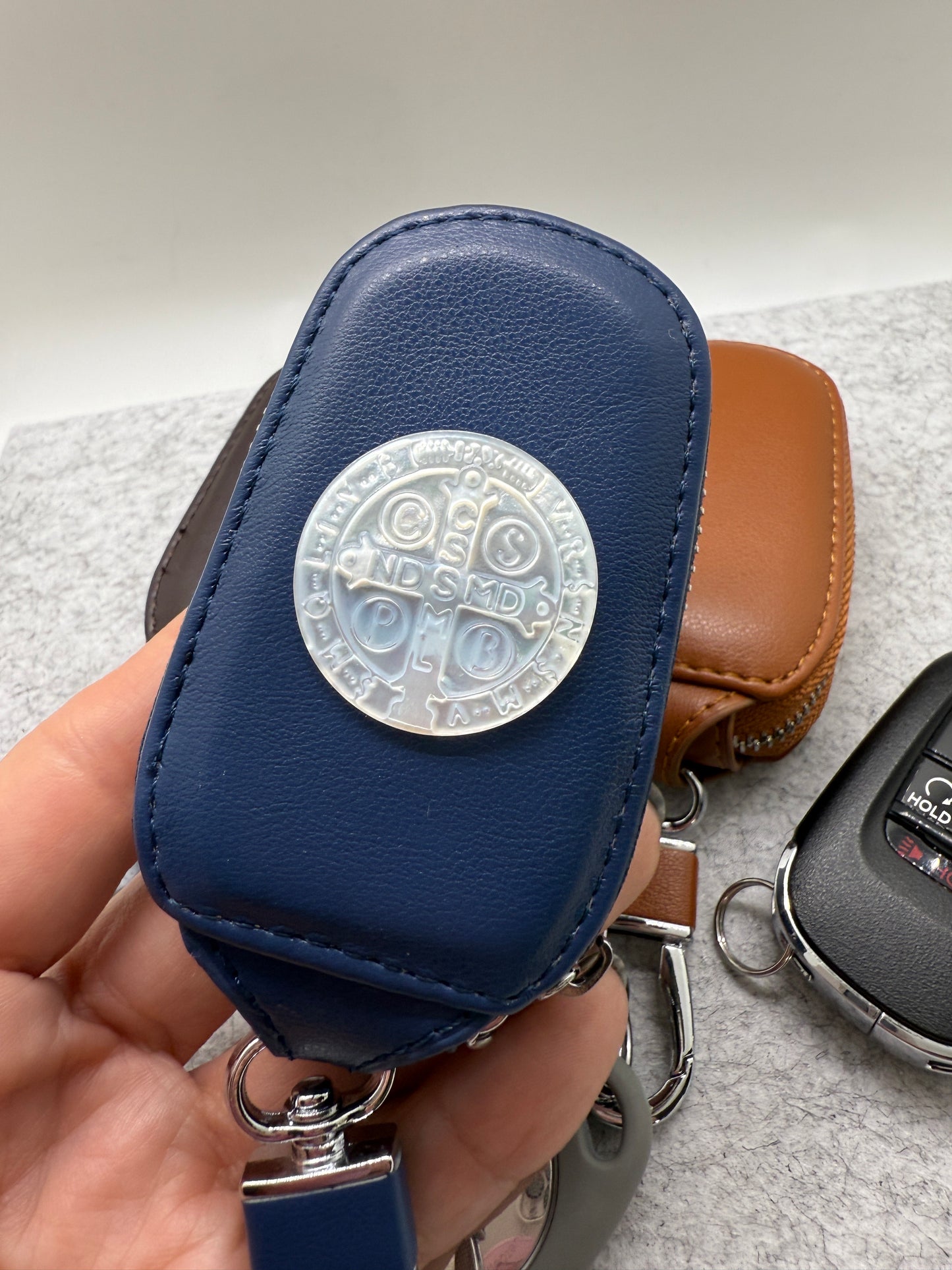 Saint Benedict Keychain