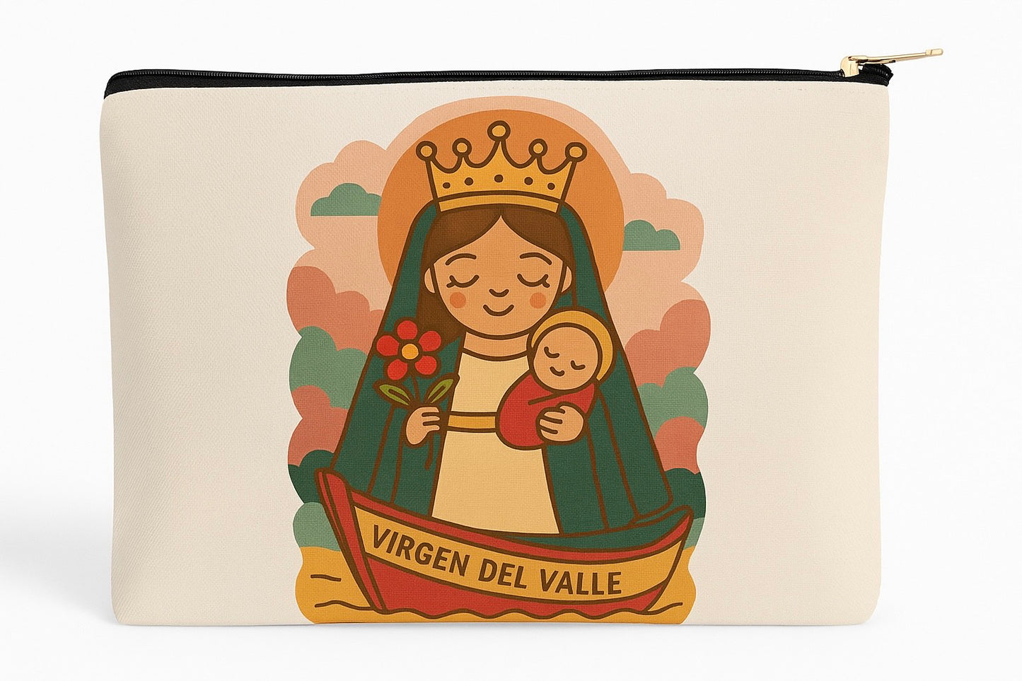 Personalized Makeup Bag Virgen del Valle