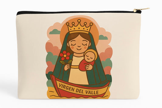 Personalized Makeup Bag Virgen del Valle
